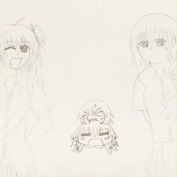 描いていたのに出すのを忘れた作品。