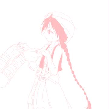 マギコンビ落書き