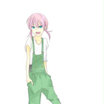 サロペット系男子
