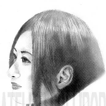 OL風の美しい女性