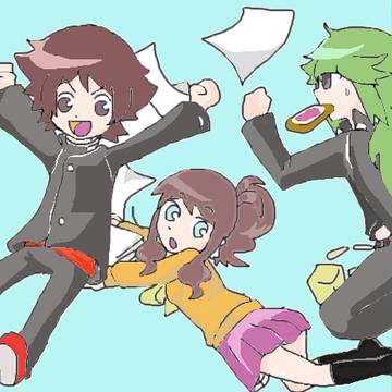 【ポケスペ学パロ】遅刻だ、急げ！【企画】