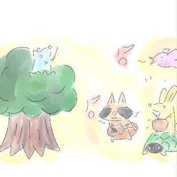 森の演奏会。