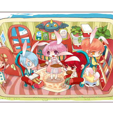 米米&四季王子－小屋