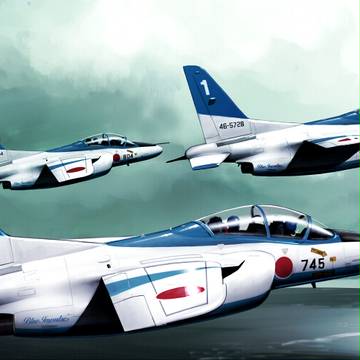 Kawasaki T-4 [Blue Impulse]