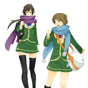 女子高生覇＋姜維※女体化