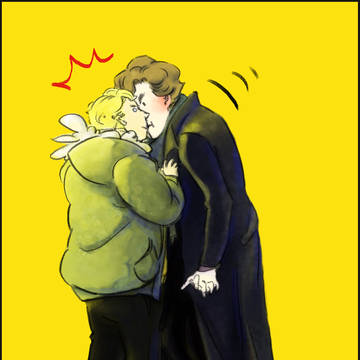 give me a kiss!