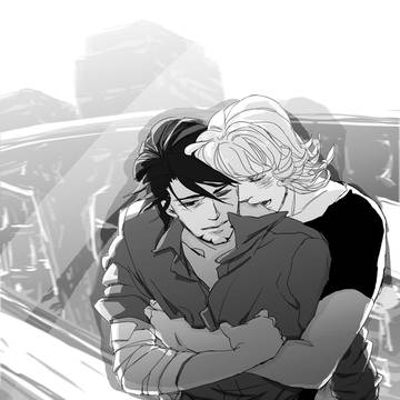 【腐】後ろ首にキス…