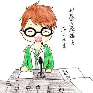【アナログで】日常＠放送室【描いてみた】