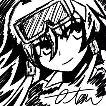 白黒絵は好きです
