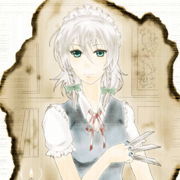瀟洒なメイド