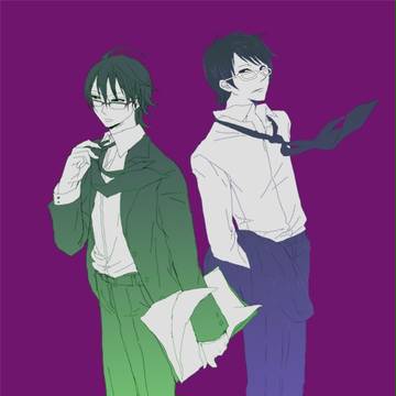 監察で眼鏡とネクタイ