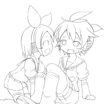 リンレン線画