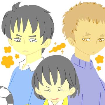 両手に華より団子