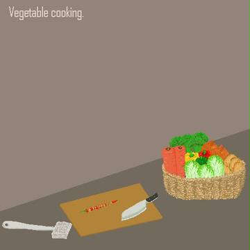Vegetable cooking