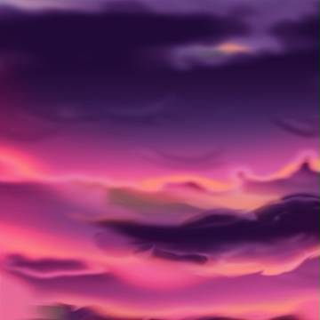 夕焼け　
