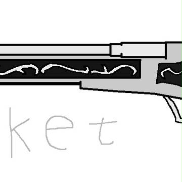 マミさんの銃を描いてみました