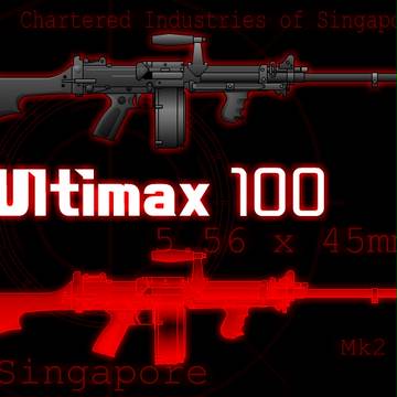 ウルティマックス100　軽機関銃