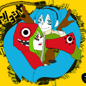 マトリョシカを描いてみた2