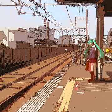 駅のホーム