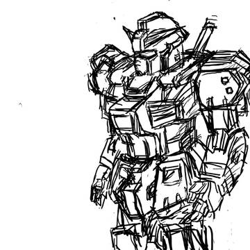 ガンダムMK2っぽいやつ
