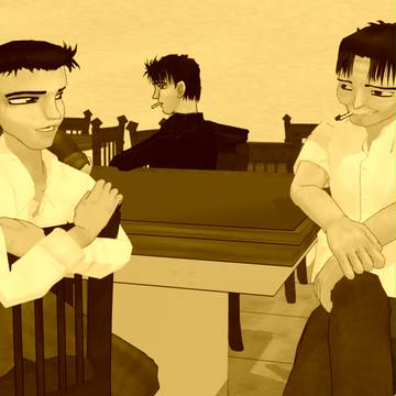 雀荘作りました、の後ろ側