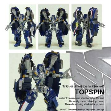 Transformers Topspin