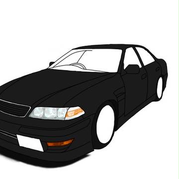 愛車のJZX100 Mark 2 (未完成)
