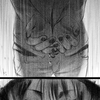 Fei under rain