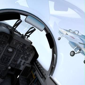 T-4 From Cockpit