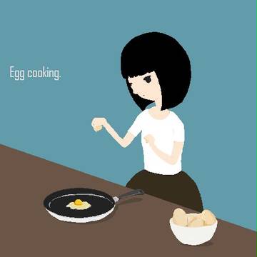 Egg cooking