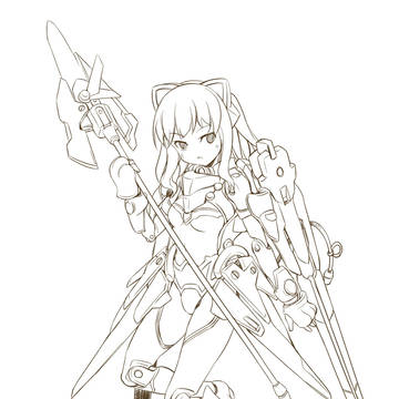落書き：ティオにゃん型？