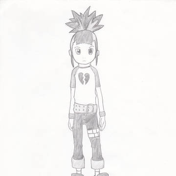 牧野ルキ　モノクロ