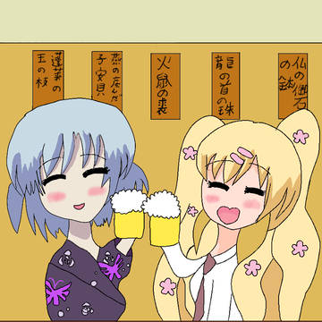 ミルキィホームズで落書き