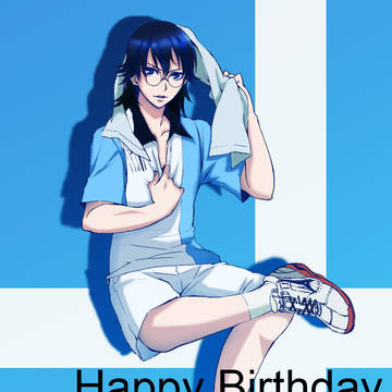 ≪塗らせていただきました≫忍足誕生日おめでとう!!!!!