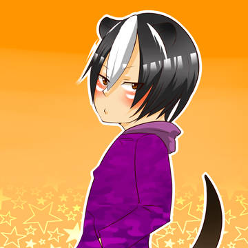 ハクビシン擬人化