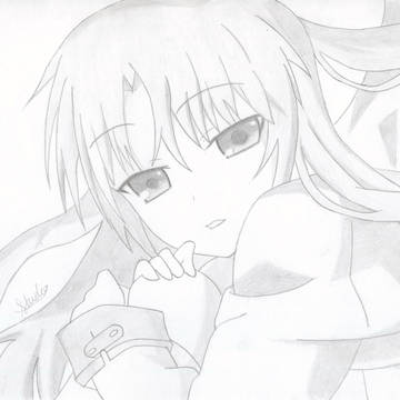 天使 描いてみた