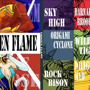 【スパーク新刊】FROZEN FLAME【オールキャラ】