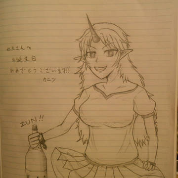 セスさんお誕生日おめでとうございました！