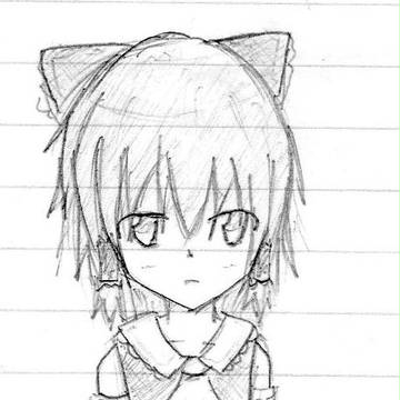 霊夢？を描いてみましたけど……？