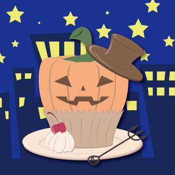 カボチャケーキ