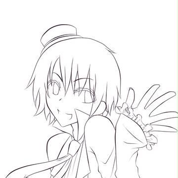線画