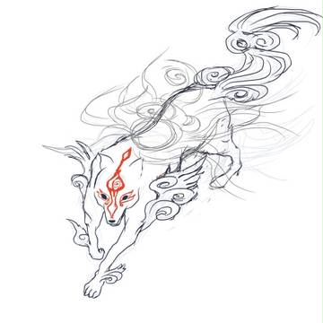 大神落書き（途中）