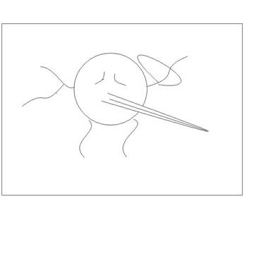 俺が渾身の力で書いたペイント+マウス絵