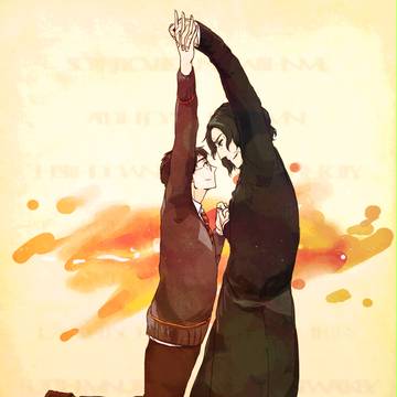 【腐向け】スネハリ(落書き)