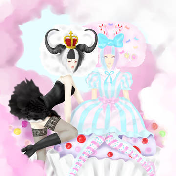 SWEET and her ERO Loli side