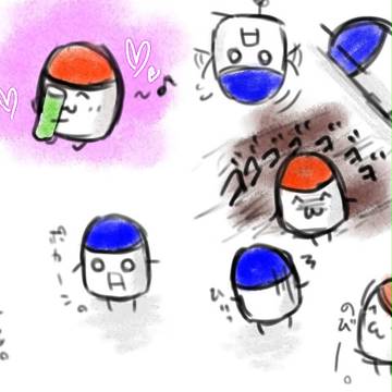 塩胡椒らくがき。