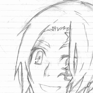 5分で書きました