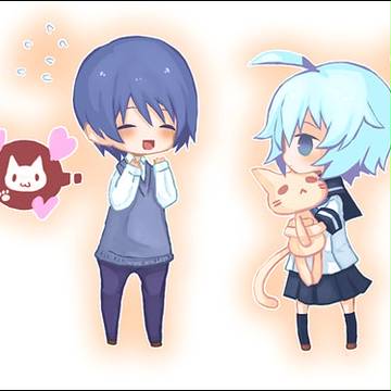空閑くんと風羽ちゃん