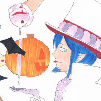 ハロウィンのつもり・・・