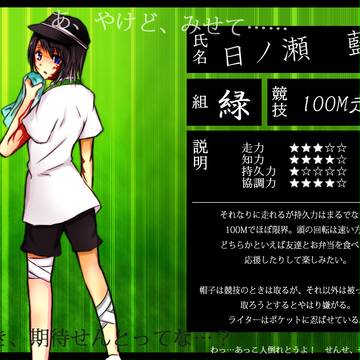 【グラ体】日ノ瀬　藍【キャラシート】